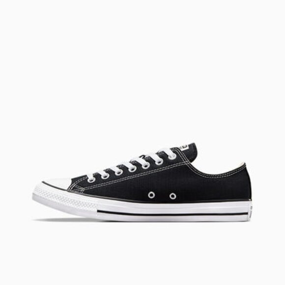 Converse Women's Chuck Taylor All Star Low Top Sneaker- BLACK - Picture 2 of 10